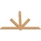 Ekena Millwork Kennewick Timber Gable Bracket, Western Red Cedar, 84"W x 56"H x 1 1/2"D x 5 1/2"F, 16/12 Pitch GBW084X56X0206KEN00SWR - alternate 5